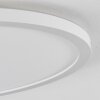 Sasinhosa Lampa Sufitowa LED Biały, 1-punktowy, Zdalne sterowanie
