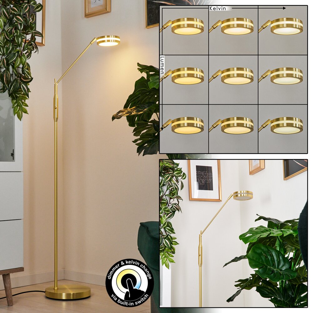 Huallilemu Lampa Stojąca LED Mosiądz, 1-punktowy main product photo