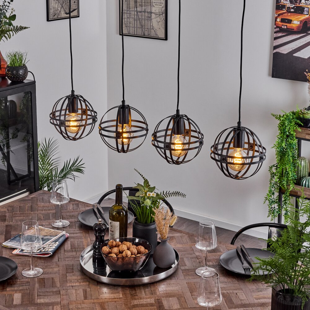 Freguesia Lampa Wisząca Czarny, 4-punktowe main product photo