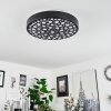Agodim Lampa Sufitowa LED Czarny, Biały, 1-punktowy, Zdalne sterowanie, Zmieniacz kolorów