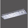 Leuchten Direkt LISA Lampa Sufitowa LED chrom, 4-punktowe