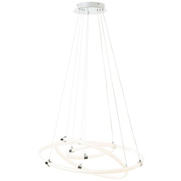 Brilliant Poolen Lampa Wisząca LED Srebrny, 1-punktowy, Zdalne sterowanie