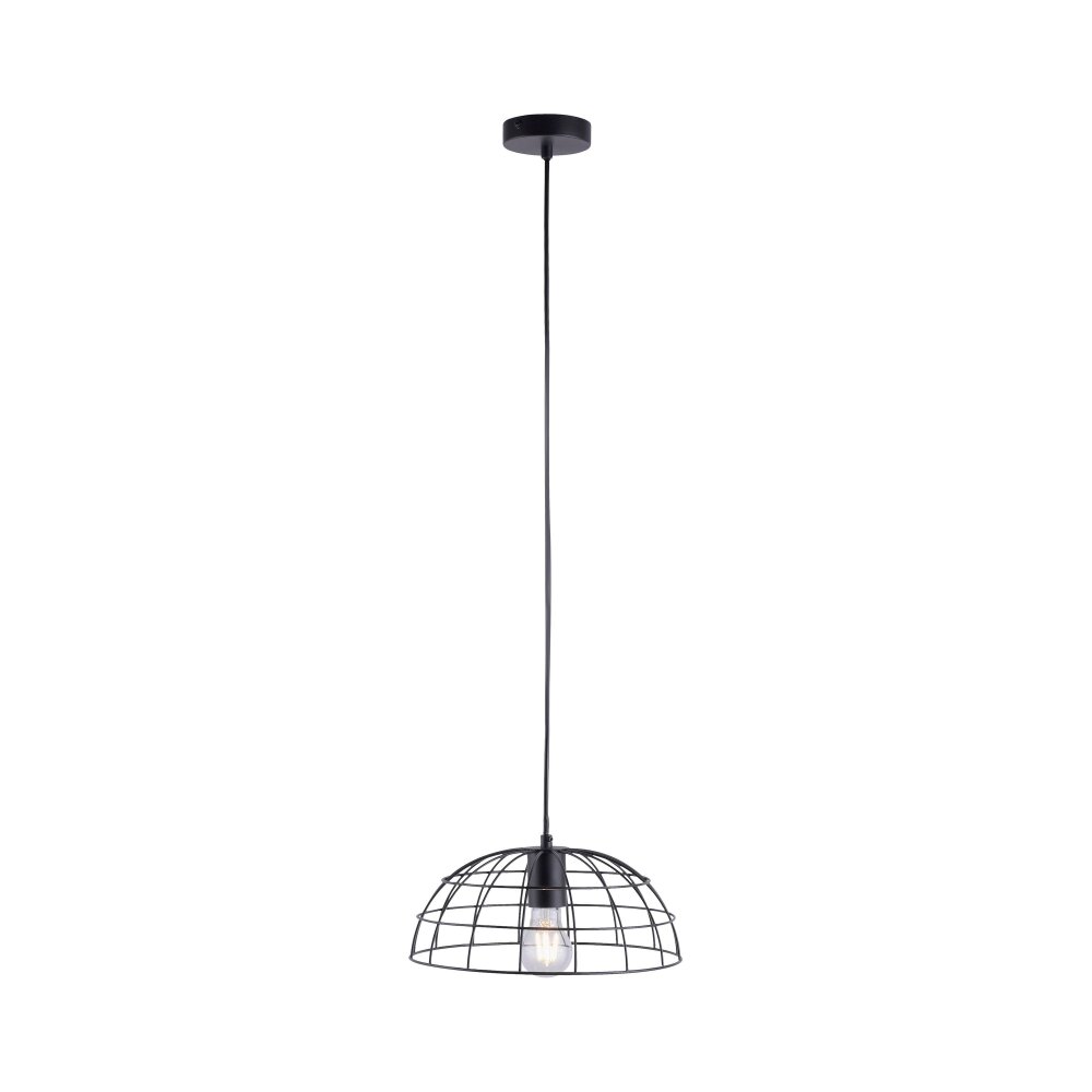 Lampa Wisząca Leuchten Direkt FABIO Czarny, 1-punktowy main product photo