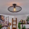 Banleou Lampa Sufitowa Czarny, 1-punktowy