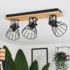 Tros Lampa Sufitowa Ecru, Czarny, 3-punktowe