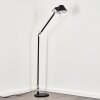 Artemide TOLOMEO Lampa Stojąca Chrom, Czarny, 1-punktowy