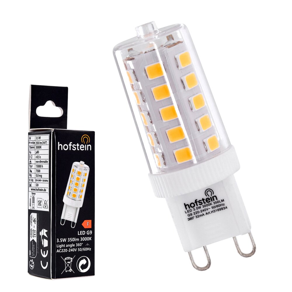 LED G9 3,5 Watt 2700 Kelvin 310 Lumen main product photo