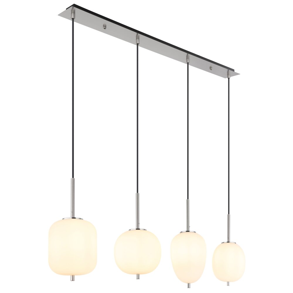 Globo BLACKY Lampa Wisząca Nikiel matowy, 4-punktowe main product photo