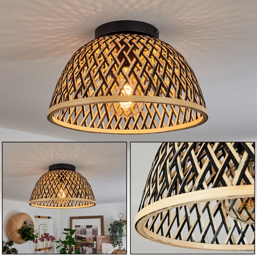 Barayn Lampa Sufitowa Czarny, 1-punktowy main product photo