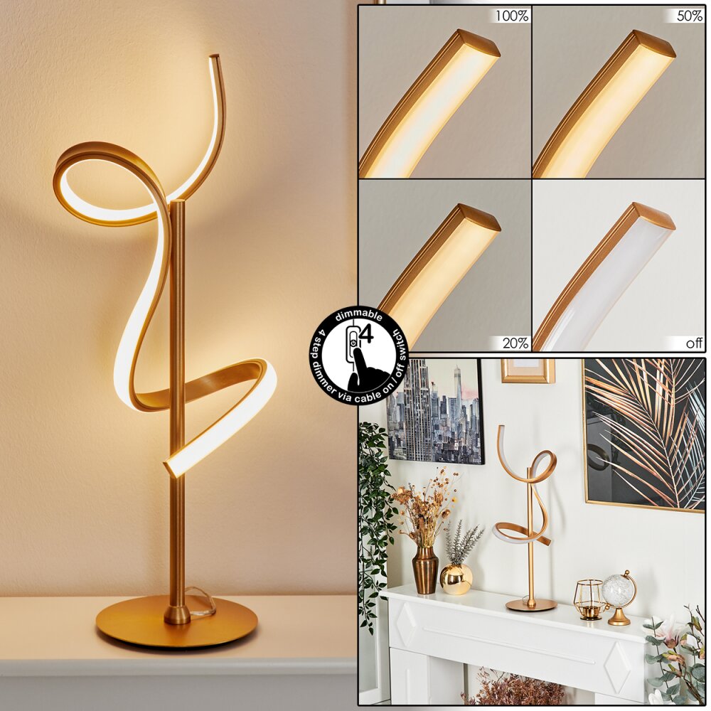 Lavaca lampka nocna LED Mosiądz, 1-punktowy main product photo