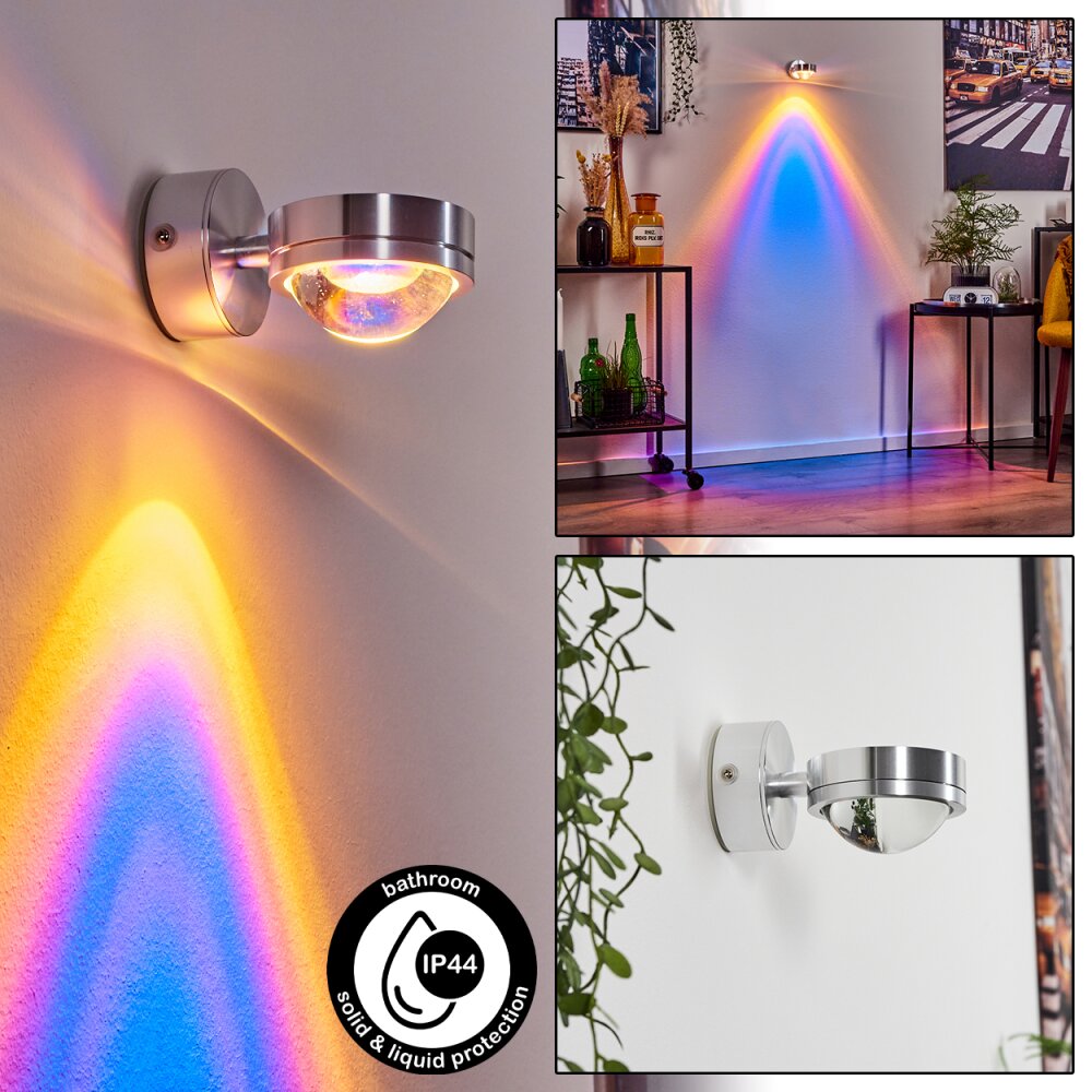 Harare Lampa ścienna LED Chrom, 1-punktowy main product photo