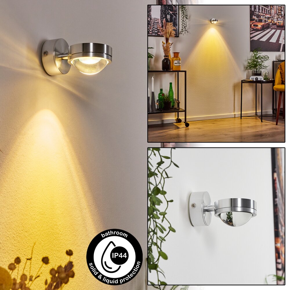 Harare Lampa ścienna LED Chrom, 1-punktowy main product photo