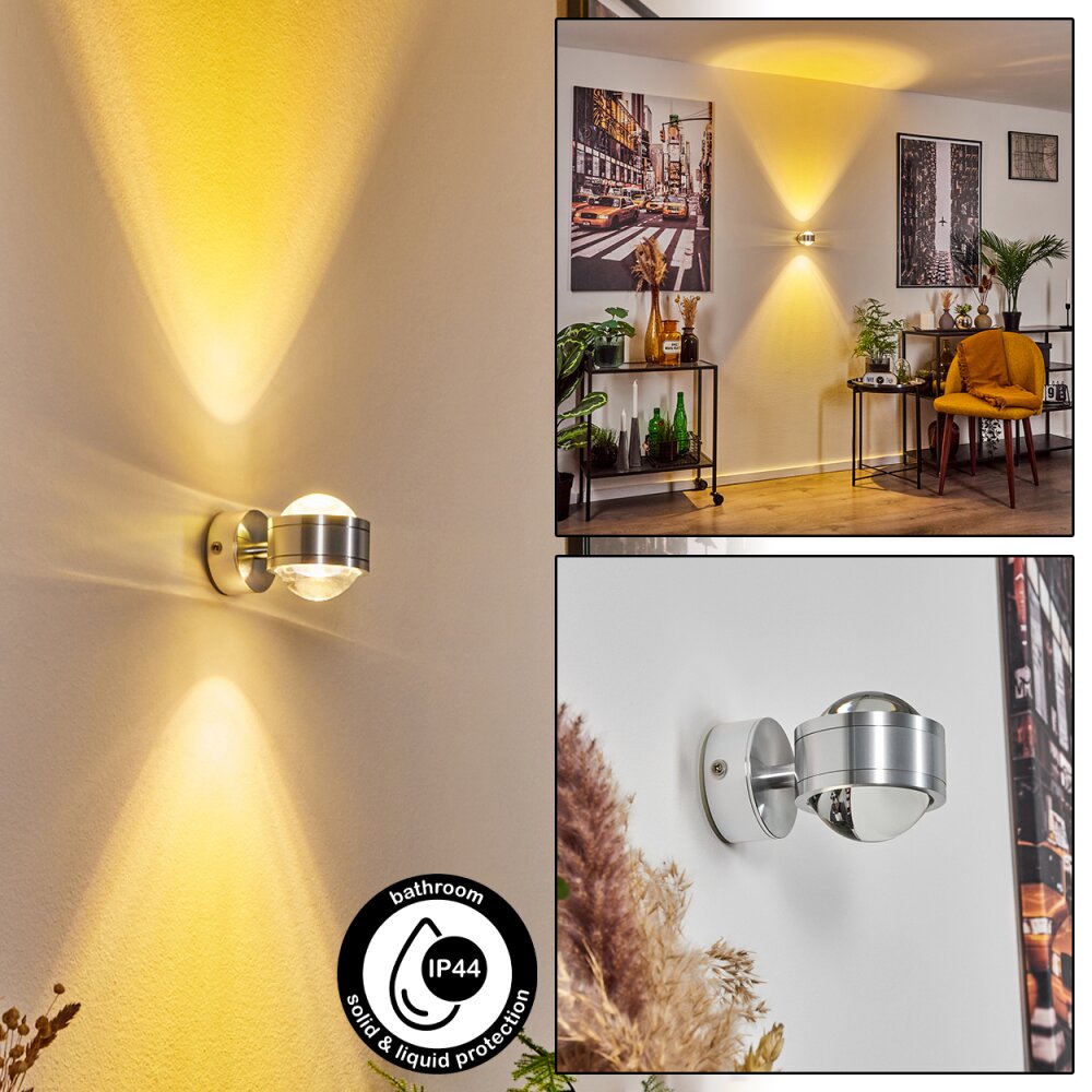 Indore Lampa ścienna LED Aluminium, 2-punktowe main product photo