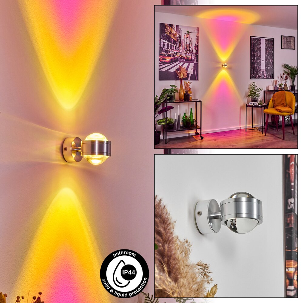 Indore Lampa ścienna LED Aluminium, 2-punktowe main product photo