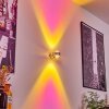 Indore Lampa ścienna LED Aluminium, 2-punktowe