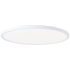 Brilliant Saltery Lampa Sufitowa LED Biały, 1-punktowy, Zdalne sterowanie, Zmieniacz kolorów