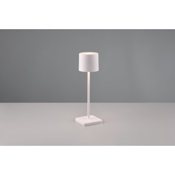 Reality Fernandez Lampa stołowa LED Biały, 1-punktowy