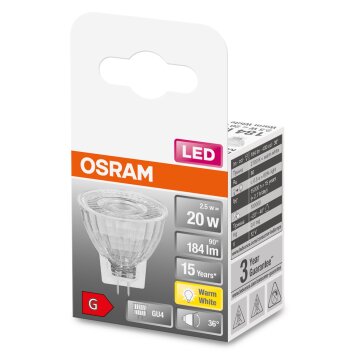 OSRAM LED STAR GU4 2,5 W 2700 kelwin 184 lumenów