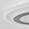 Wawo Lampa Sufitowa LED Biały, 1-punktowy, Zdalne sterowanie