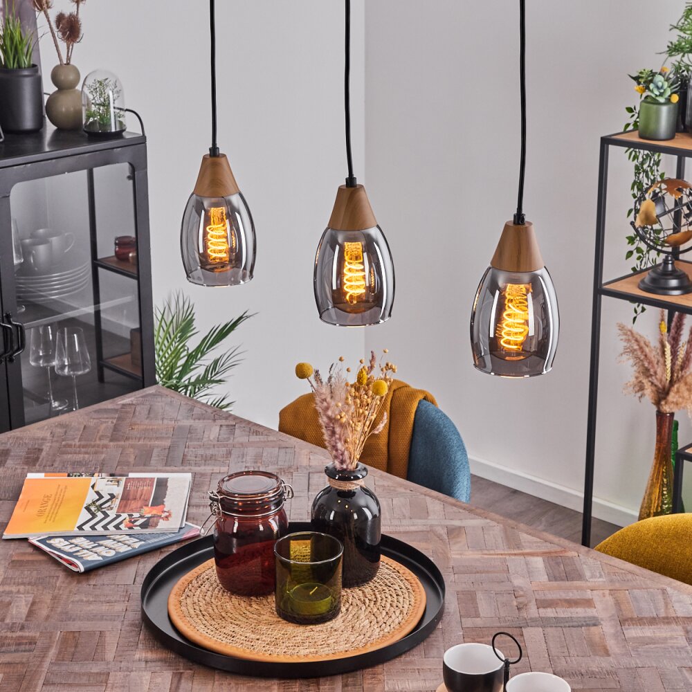 Lissade Lampa Wisząca Czarny, 3-punktowe main product photo