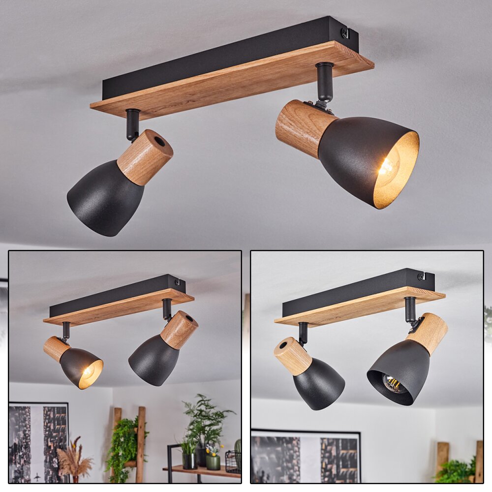 Kouek Lampa Sufitowa Ecru, Czarny, 2-punktowe main product photo
