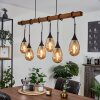 Pedreles Lampa Wisząca Ecru, Czarny, 6-punktowe
