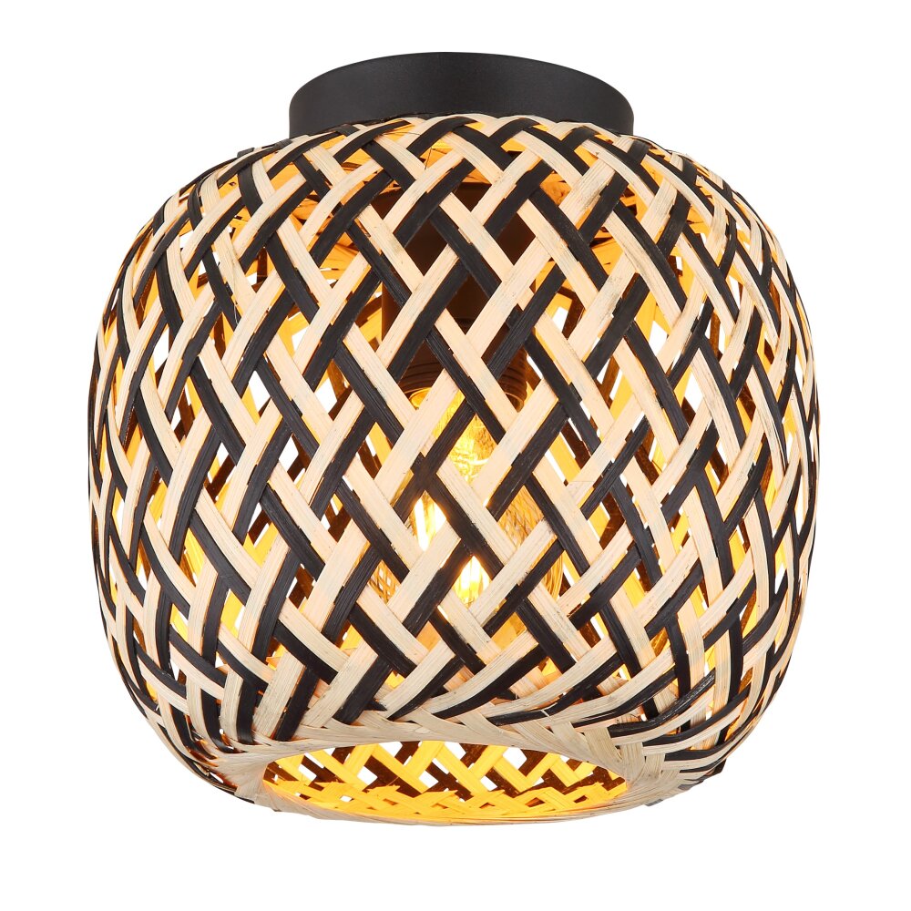 Globo COLLY Lampa Sufitowa Czarny, 1-punktowy main product photo