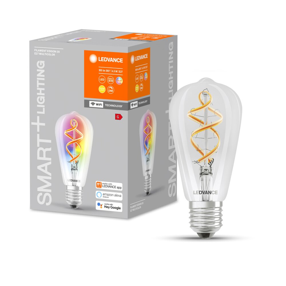 LEDVANCE Smart+ LED E27 4,5 W 2700 kelwin 300 lumenów main product photo