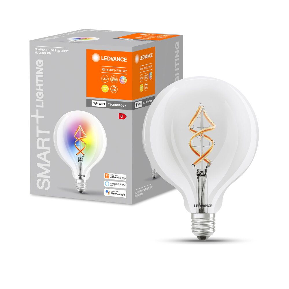 LEDVANCE Smart+ LED E27 4,5 W 2700 kelwin 300 lumenów main product photo