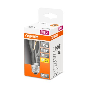 OSRAM Retrofit LED E27 1,5 W 2700 kelwin 136 lumenówów