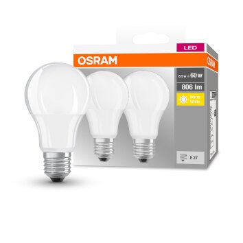 OSRAM Zestaw 2 lamp LED E27 8,5 W 2700 kelwin 806 lumenówów