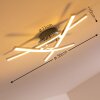 ATOME lampa sufitowa LED chrom, 3-punktowe