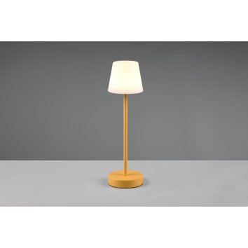 Reality Martinez Lampa stołowa LED Żółty, 1-punktowy