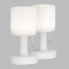 FHL easy Termoli Lampa stołowa LED Biały, 1-punktowy, Zdalne sterowanie, Zmieniacz kolorów