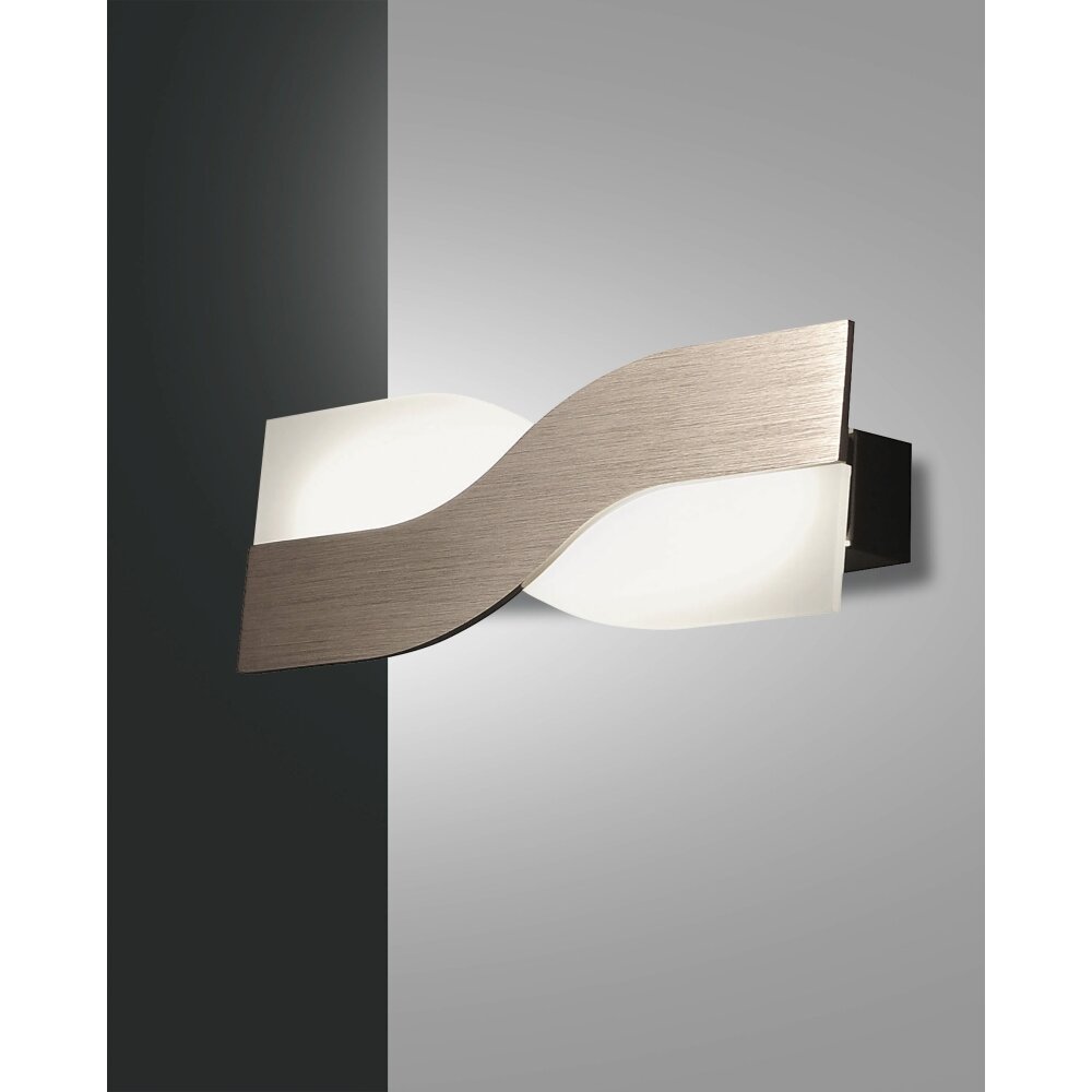 Fabas Luce Riace Lampa ścienna LED Brązowy, 1-punktowy, Zmieniacz kolorów main product photo