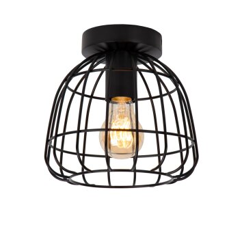 Lucide FILOX Lampa Sufitowa Czarny, 1-punktowy