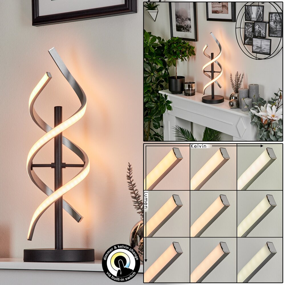Khovet lampka nocna LED Czarny, 1-punktowy main product photo
