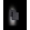 Lutec Rialto Zewnętrzny kinkiet LED Czarny, 2-punktowe