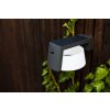 Lutec Moon Lampy solarne LED Antracytowy, 1-punktowy, Czujnik ruchu