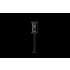 Lutec Flair Lampy solarne LED Czarny, 1-punktowy