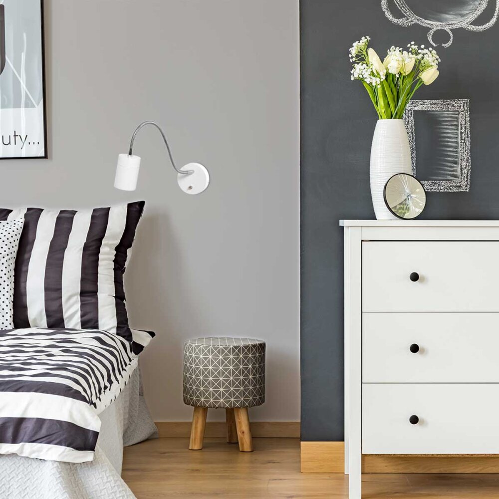 Steinhauer Upround Lampa ścienna LED Biały, 1-punktowy main product photo