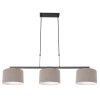 Steinhauer Stang Lampa Wisząca Czarny, 3-punktowe