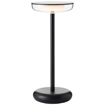 Brilliant Platon Lampa stołowa LED Czarny, 1-punktowy