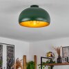 Gaudi Lampa Sufitowa Złoty, Zielony, 1-punktowy