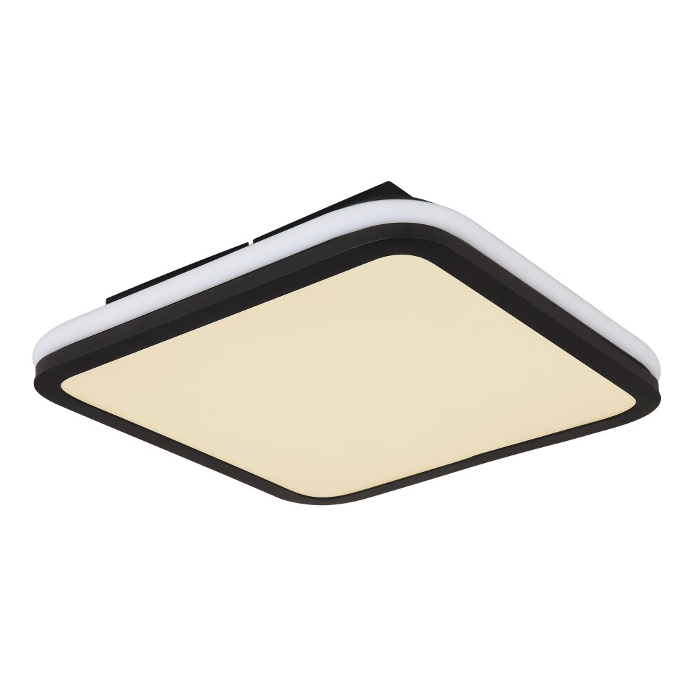 Globo JAXXI Lampa Sufitowa LED Czarny, 2-punktowe, Zdalne sterowanie, Zmieniacz kolorów main product photo