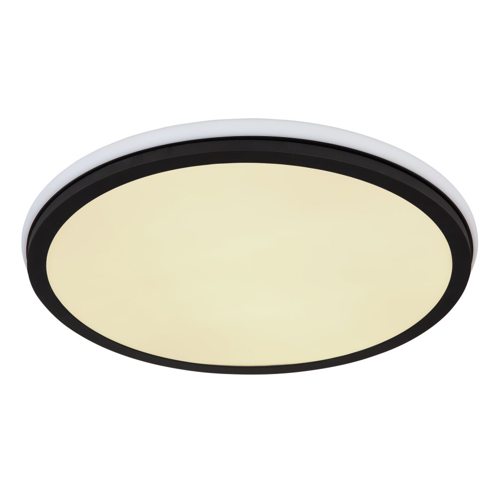 Globo JAXXI Lampa Sufitowa LED Czarny, 2-punktowe, Zdalne sterowanie, Zmieniacz kolorów main product photo