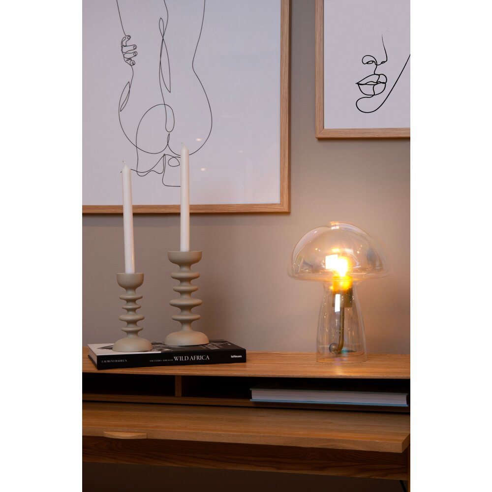 Lucide FUNGO lampka nocna Złoty, Mosiądz, 1-punktowy main product photo