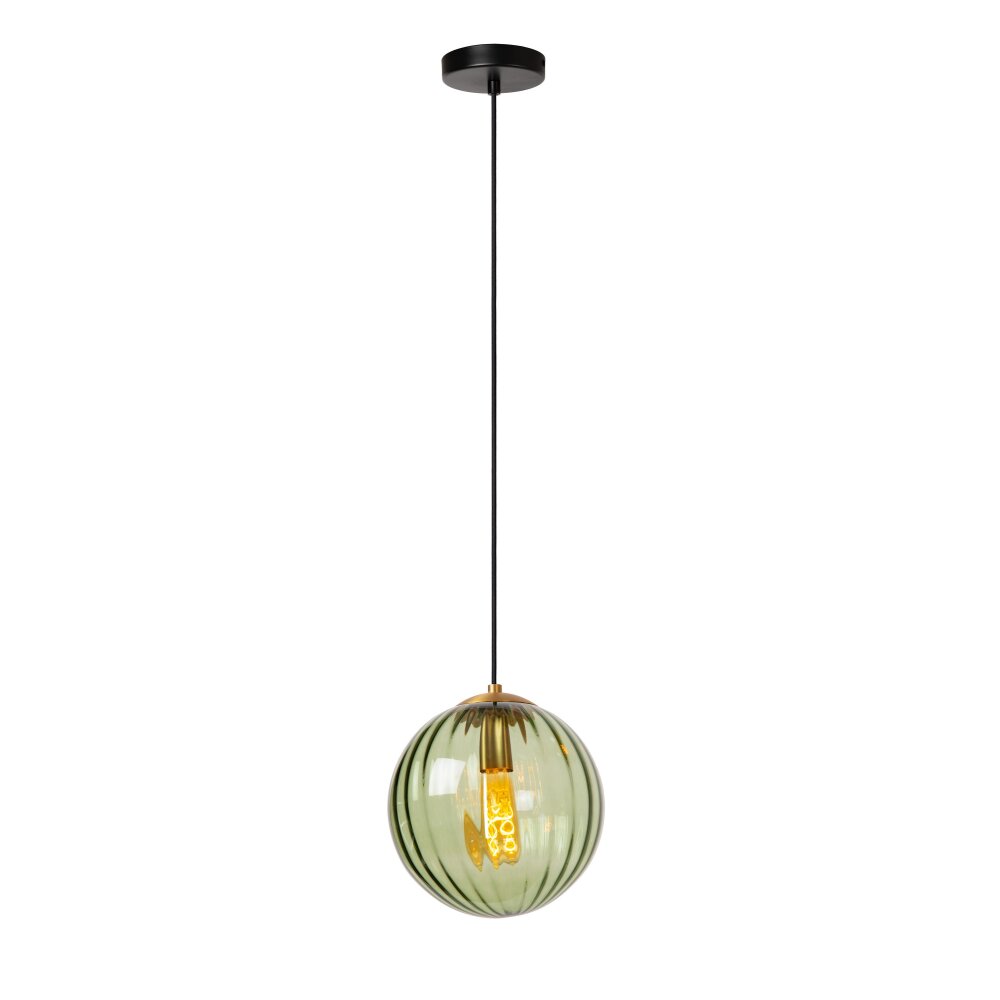 Lucide MONSARAZ Lampa Wisząca Czarny, 1-punktowy main product photo