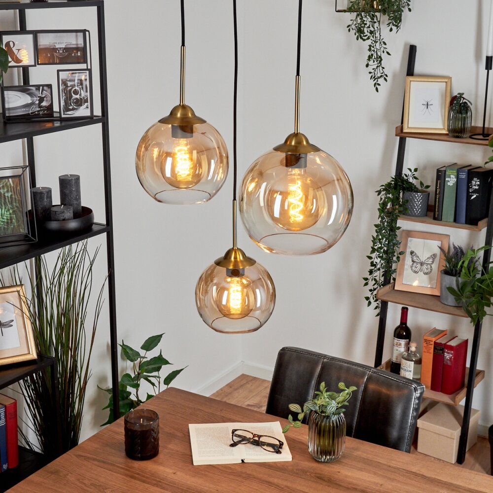 Calapa Lampa Wisząca Mosiądz, 3-punktowe main product photo