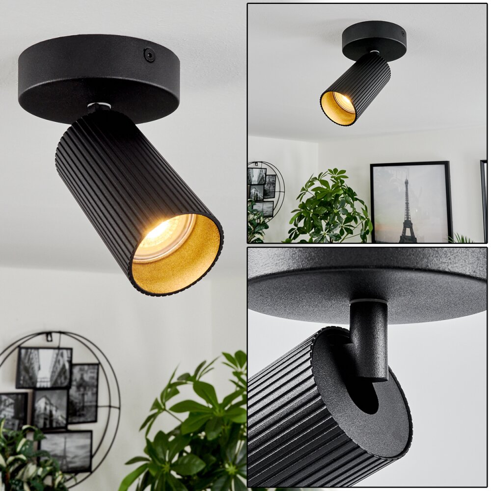 Trutielle Lampa Sufitowa Czarny, 1-punktowy main product photo